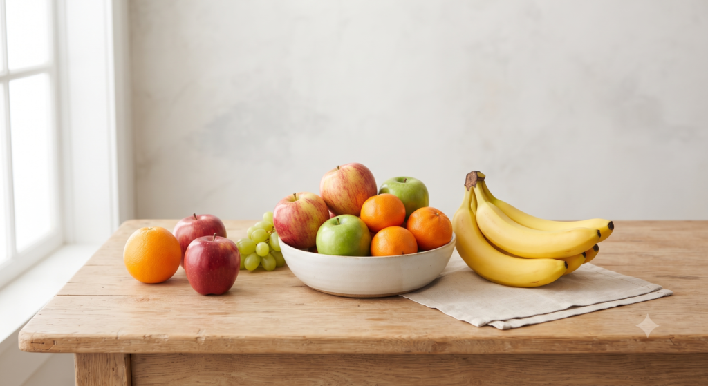 Já comeu sua fruta hoje?